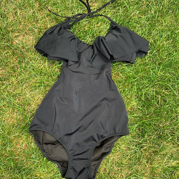 New Victoria Secret black one piece monokini swim - Picture 2 of 4